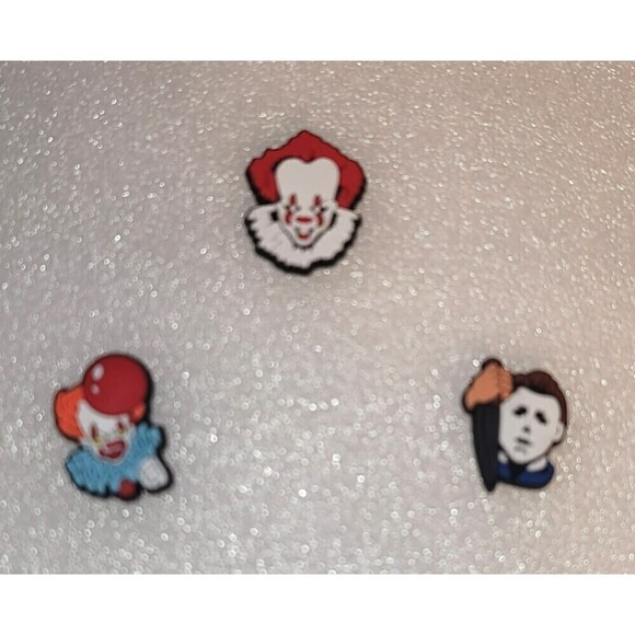 NEW - IT Clown & Michael Voorhees Jibbitz - Picture 1 of 5